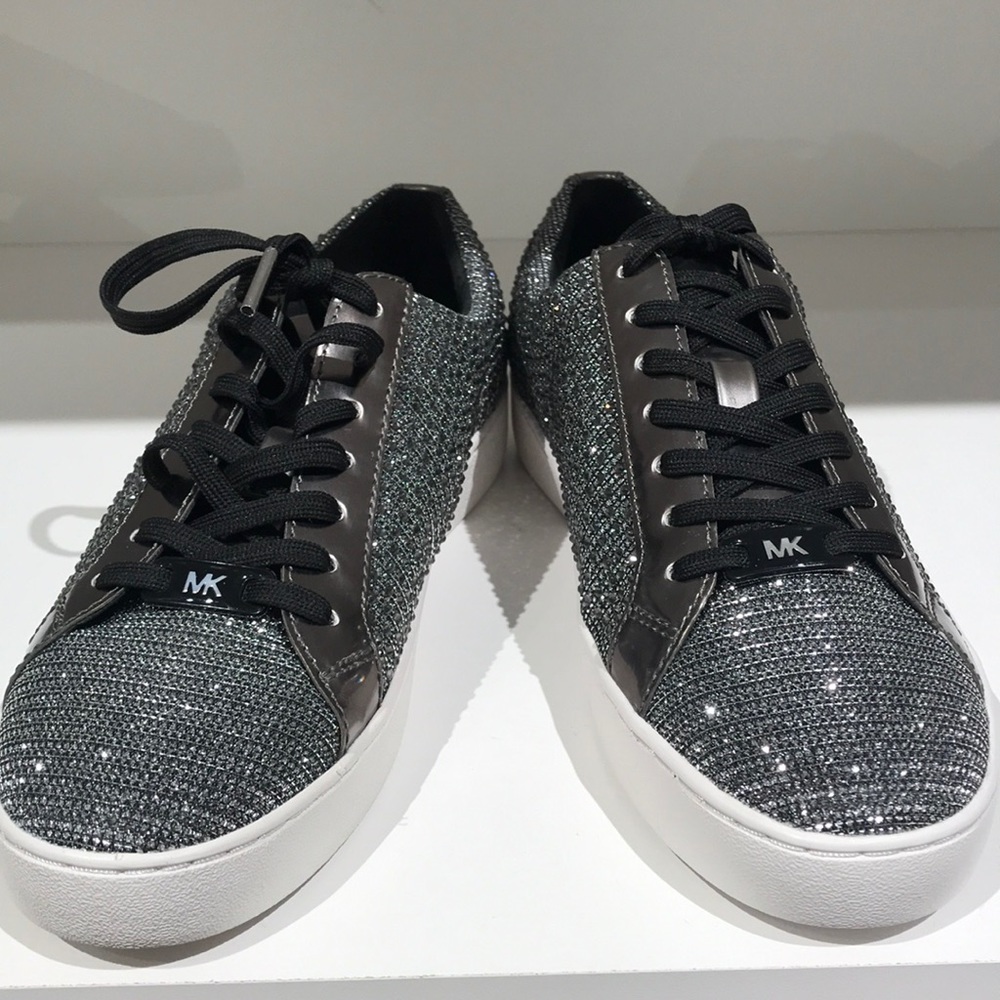 Michael Kors Catelyn lace crystal glitter silver - Picture 7 of 8